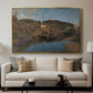 Pilotboats, 1875 - Floater Framed Canvas Print