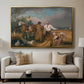 The Reapers, 1800 - Floater Framed Canvas Print