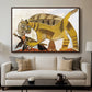 Cat Eating a Bird, 1939 - Floater Framed Canvas Print