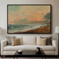 Hove Beach, c. 1824-1826 - Floater Framed Canvas Print