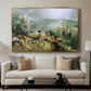 Landscape with the Fall of Icarus, c. 1560 - Floater Framed Canvas Print