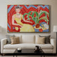 Michaella, 1943 - Floater Framed Canvas Print