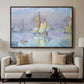 Venice, the Yellow Sail, 1904 - Floater Framed Canvas Print