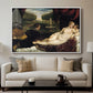 Venus with an Organist and Cupid, c. 1555 - Floater Framed Canvas Print