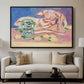 Ilyssus from the Parthenon, 1908 - Floater Framed Canvas Print