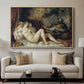 Danaë, c. 1560-1565 - Floater Framed Canvas Print
