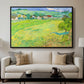 Les Vessenots in Auvers, 1890 - Floater Framed Canvas Print
