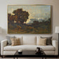 Sunset on the Allier (Soleil couchant sur l'Allier), 1904 - Floater Framed Canvas Print
