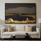 Approaching Thunder Storm, 1859 - Floater Framed Canvas Print