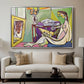 The Muse, 1935 - Floater Framed Canvas Print