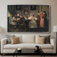 The Waagepetersen Family, 1836 - Floater Framed Canvas Print