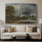 Salisbury Cathedral from the Meadows, c. 1831 - Floater Framed Canvas Print