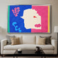 The Wolf (Le loup), from Jazz, 1947 - Floater Framed Canvas Print