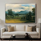 View of Liefering, 1830 - Floater Framed Canvas Print