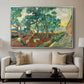 The Garden of Saint-Paul Hospital, 1889 - Floater Framed Canvas Print