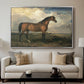 Eagle, A Celebrated Stallion, 1809 - Floater Framed Canvas Print