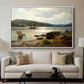 By the Water, 1876 - Floater Framed Canvas Print