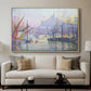 The Port of Marseille, 1905 - Floater Framed Canvas Print