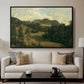 Landscape near Miesenbach, c. 1830 - Floater Framed Canvas Print