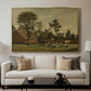 Farmhouse, c. 1865-1875 - Floater Framed Canvas Print