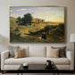 Hagar in the Wilderness, 1835 - Floater Framed Canvas Print