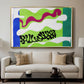 The Lagoon (Le lagon), from Jazz, 1947 - Floater Framed Canvas Print