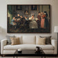 The Waagepetersen Family, 1836 - Floater Framed Canvas Print