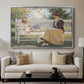 Eleanor and Benny, 1916 - Floater Framed Canvas Print
