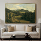 Landscape near Miesenbach, c. 1830 - Floater Framed Canvas Print
