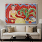 Michaella, 1943 - Floater Framed Canvas Print