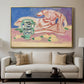 Ilyssus from the Parthenon, 1908 - Floater Framed Canvas Print