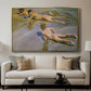 Boys on the Beach, 1910 - Floater Framed Canvas Print