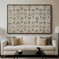 Long Cushion Cover (Printed Textile), c. 1600 - Floater Framed Canvas Print
