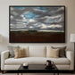 Extensive Landscape with Grey Clouds, c. 1821-1822 - Floater Framed Canvas Print