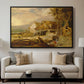 An Overshot Mill, c. 1802-1807 - Floater Framed Canvas Print