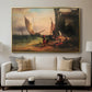Fisherman's Family from Chioggia, 1838 - Floater Framed Canvas Print