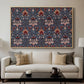 Snakeshead (Printed Textile), c. 1876 - Floater Framed Canvas Print