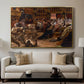 Ball of the Burning Men, 1889 - Floater Framed Canvas Print
