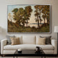 The Banks of the Allier, 1894 - Floater Framed Canvas Print