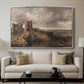 Hadleigh Castle, Mouth of Thames, c. 1829 - Floater Framed Canvas Print