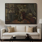Interior, c. 1865-1870 - Floater Framed Canvas Print