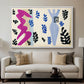 The Knife Thrower (Le lanceur de couteaux), from Jazz, 1947 - Floater Framed Canvas Print