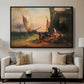 Fisherman's Family from Chioggia, 1838 - Floater Framed Canvas Print