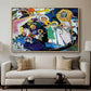 All Saints Day I, 1911 - Floater Framed Canvas Print