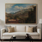 Bonneville, Savoy, 1803 - Floater Framed Canvas Print