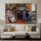 The Finding of the Saviour in the Temple, 1854-1860 - Floater Framed Canvas Print