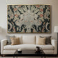 Hanging (Printed Textile), c. 18th Century - Floater Framed Canvas Print