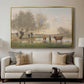 Cows in a Marshy Landscape, c. 1873-1874 - Floater Framed Canvas Print