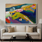 Murnau Mountain Landscape with Church, 1910 - Floater Framed Canvas Print