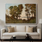 The Banks of the Allier, 1894 - Floater Framed Canvas Print